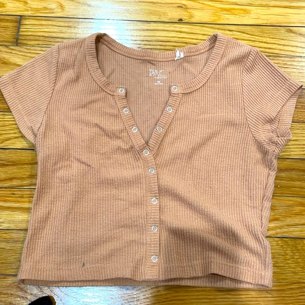 Brown Pacsun Top
